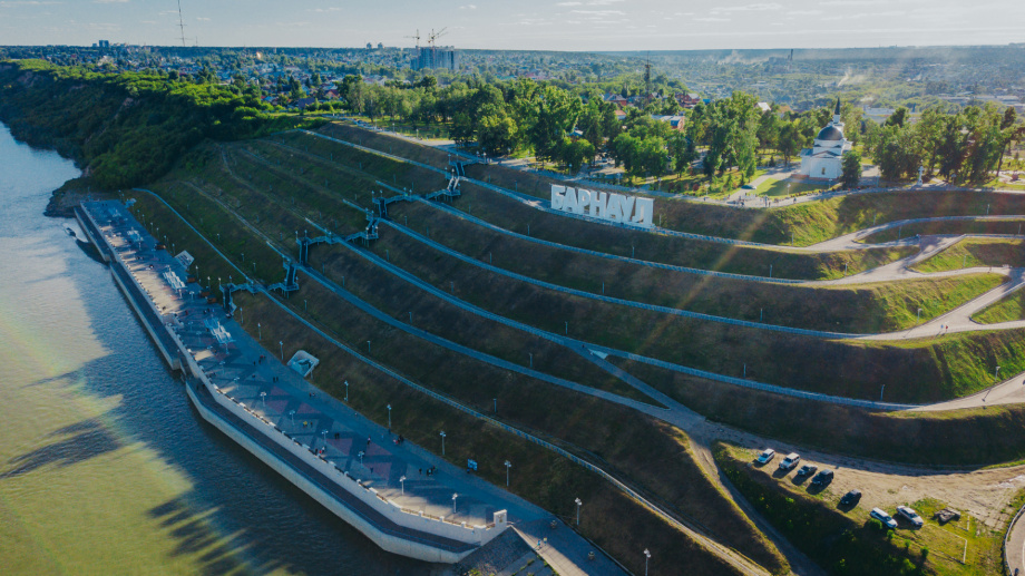 Барнаул. Нагорный парк