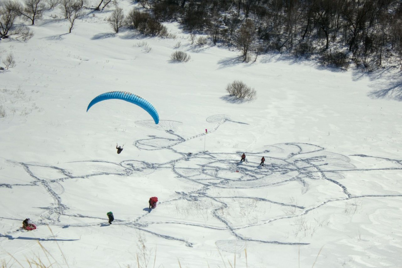 мишень Чемпионата СФО-2022 по парапланеризму на Голубцовских склонах_Александр Скачко.jpg