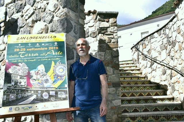 Эльвио Саньелла - организатор фестиваля керамистов в Сан-Лоренцелло_Dalla Terra all