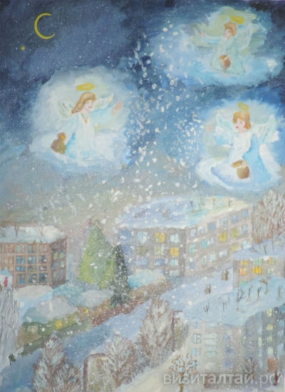 Карнаухова Анастасия Рождественский снегопад.jpg