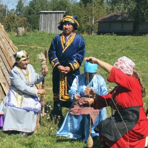В фестивале традиционной культуры на «День России на Бирюзовой Катуни» участвуют кумандинцы