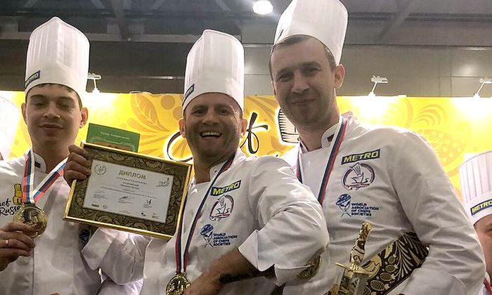 Команда Алтайского края - победитель Всероссийского кулинарного чемпионата Chef a la Russe
