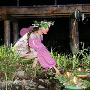 Ритуальные забавы водяных завтра устроят в Романово. Завершат цикл «купальских» ночей обряды для незамужних девушек в Басаргино