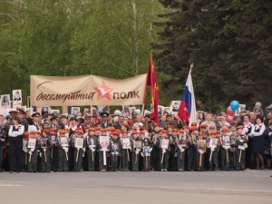 Организаторы акции «Бессмертный полк» назвали Алтайский край в числе самых активных ее участников