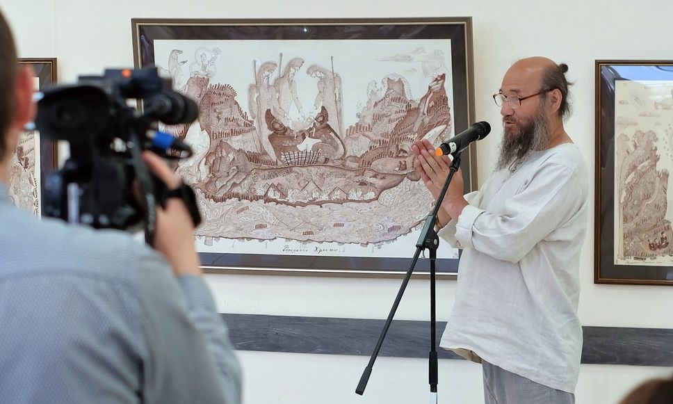 Николай Чепоков_Таракай у картины Рождение Христа_tarakai.jpg