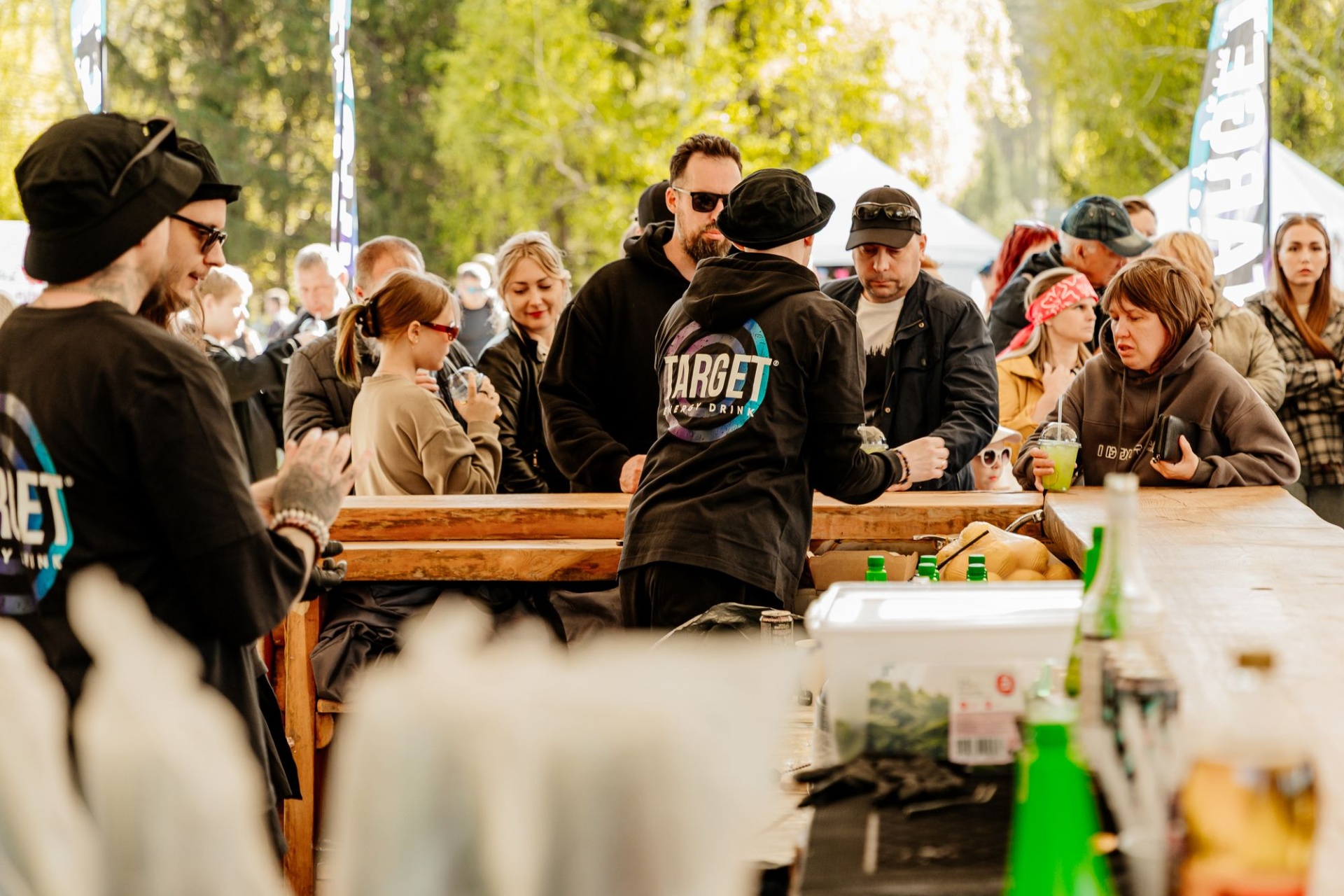 напитки компании Бочкари на фестивале Цветение маральника_Татьяна Алдабаева.jpg