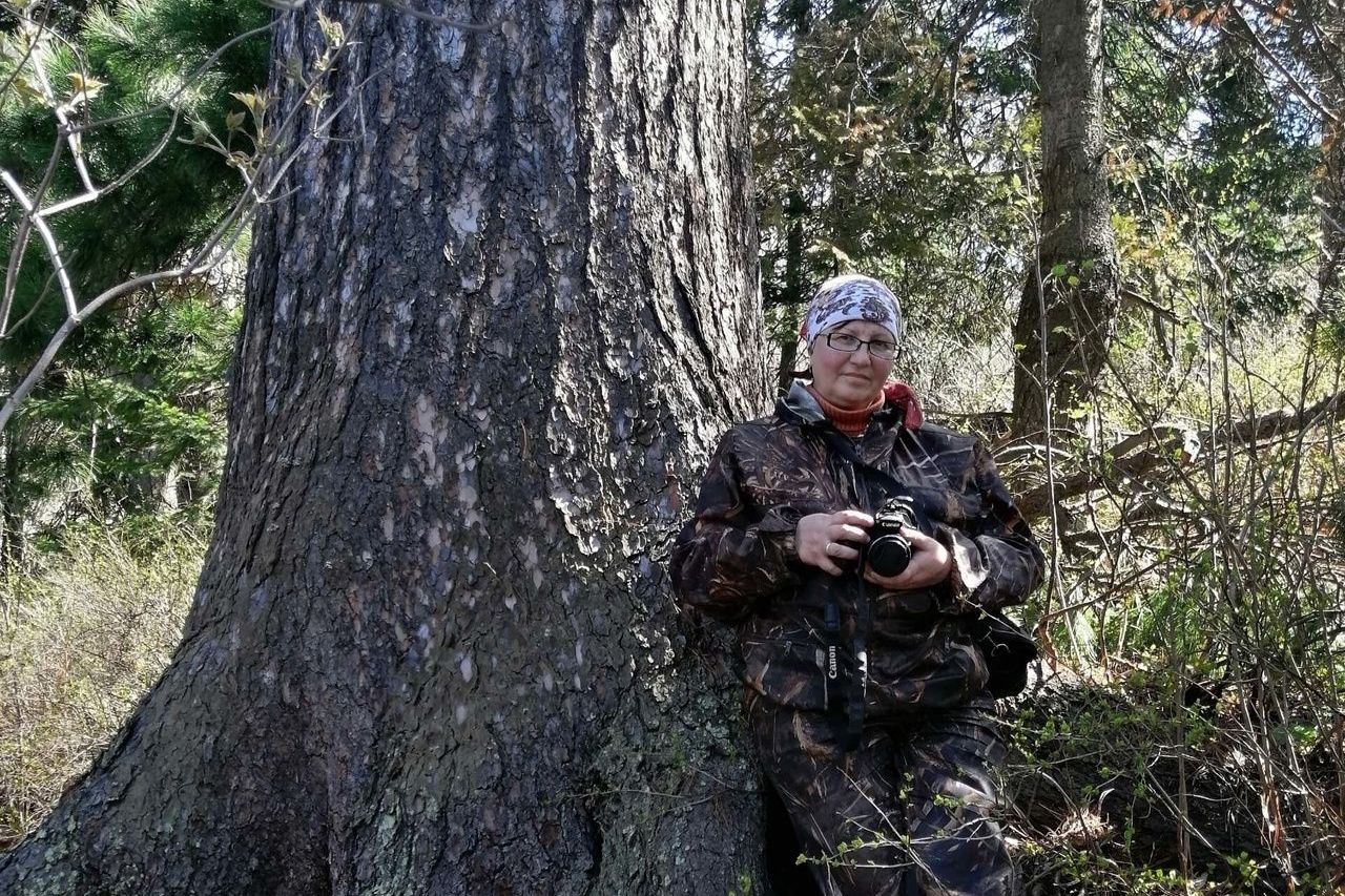 инициатор создания памятника природа Скала Сапсан Лола Смирнова.jpg