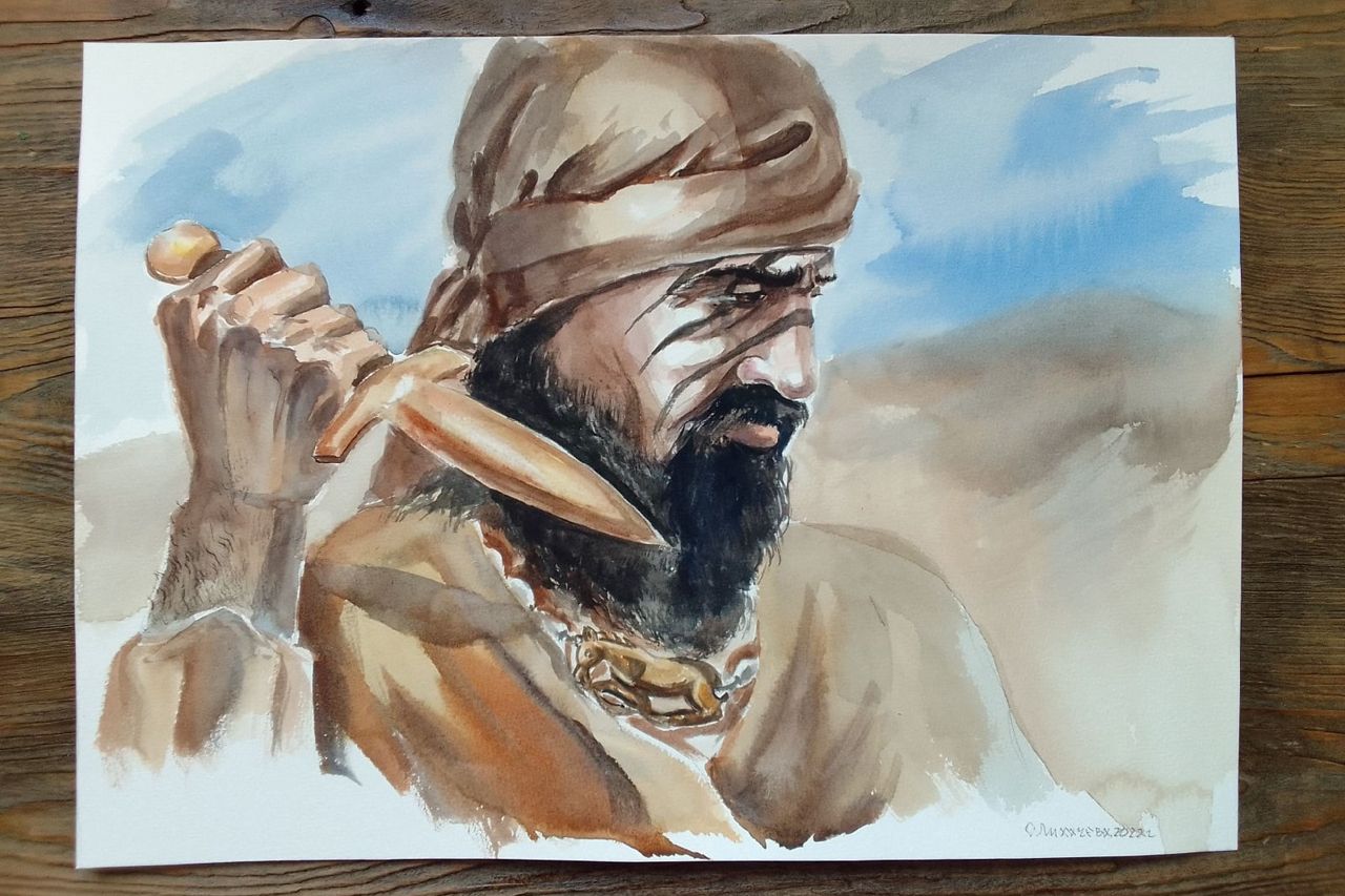 изображение древнего воина Большого Алтая_Ольга Лихачева.jpg