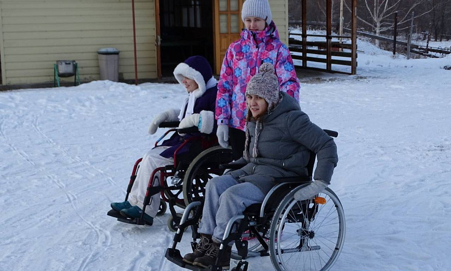 В декабре дети-паралимпийцы побывали на «Бобровой заимке»